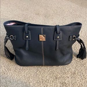 Dooney & Bourke Davis Tote Navy Blue